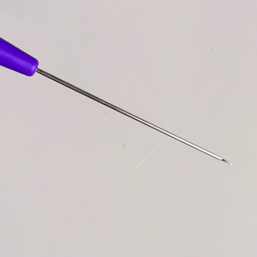 WILTON 9” Stainless Steel Purple & White Candy Fondue & Cake Pop Decorating Tool